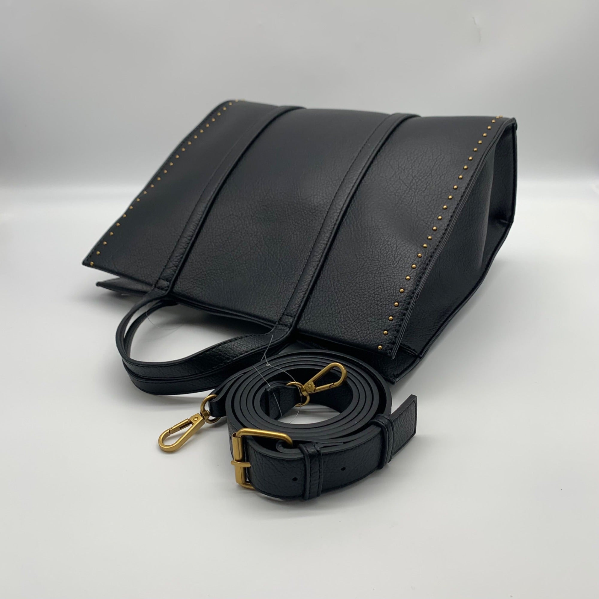 Style &amp; Co Black Medium Boxy Tote