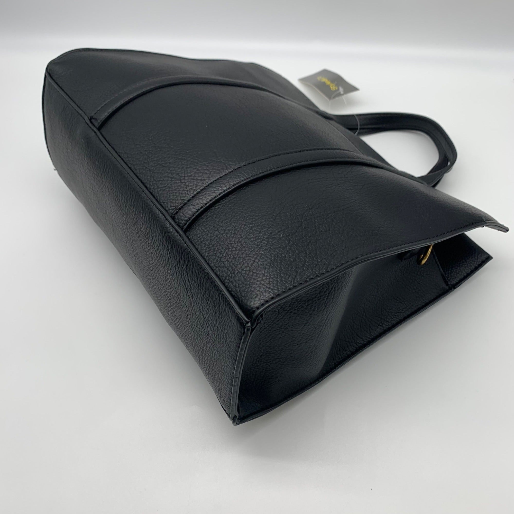 Style &amp; Co Black Medium Boxy Tote