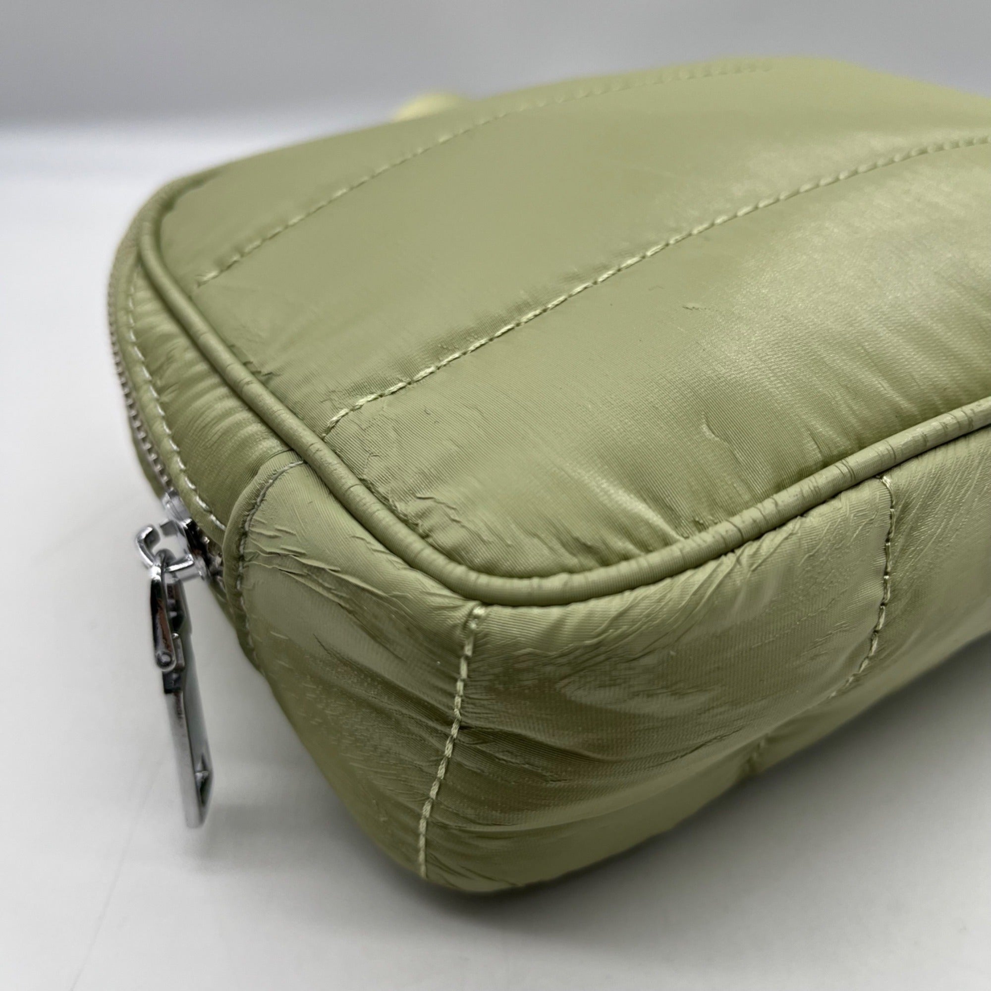 MMS Brands Green Fabric Fanny Pack