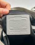 Coach Grey Ashley Ruched Shoulder Bag F15516