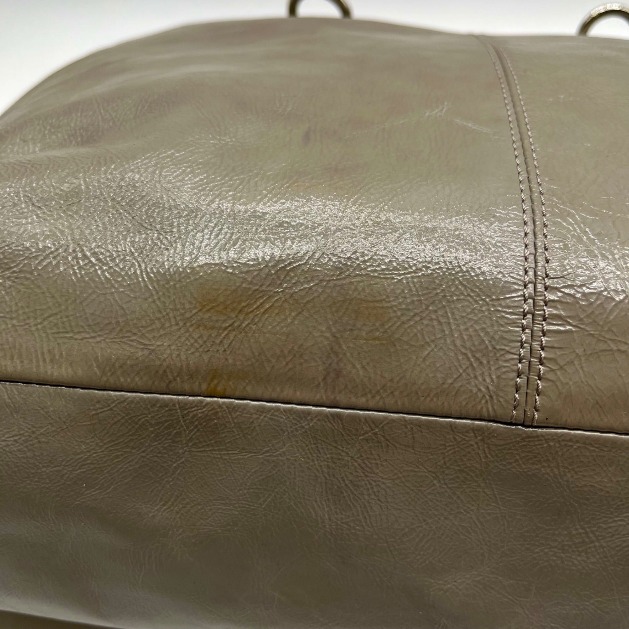 Coach Grey Ashley Ruched Shoulder Bag F15516