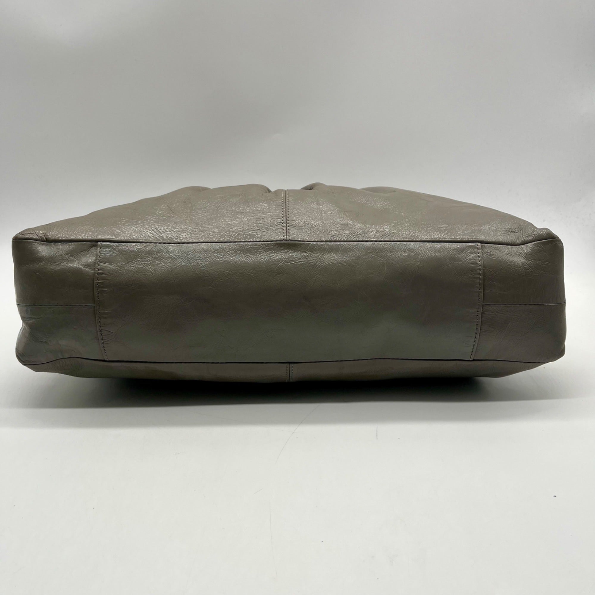Coach Grey Ashley Ruched Shoulder Bag F15516