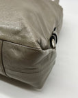 Coach Grey Ashley Ruched Shoulder Bag F15516