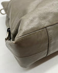 Coach Grey Ashley Ruched Shoulder Bag F15516