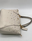 Coach Beige Stardust Studs Small Kelsey Satchel Bag F22312