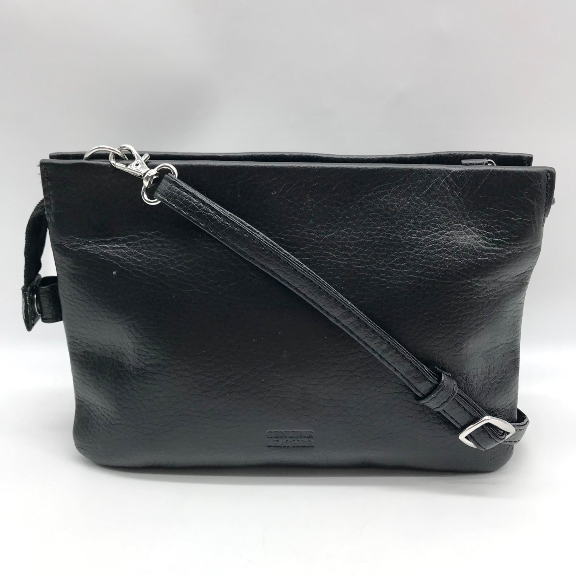 Giani Bernini Black Softy Core East West Crossbody Bag