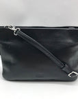 Giani Bernini Black Softy Core East West Crossbody Bag