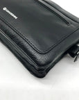 Giani Bernini Black Softy Core East West Crossbody Bag