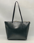Kate Spade Black Smooth Leather Kali Large Tote Bag