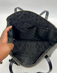 Kate Spade Black Smooth Leather Kali Large Tote Bag
