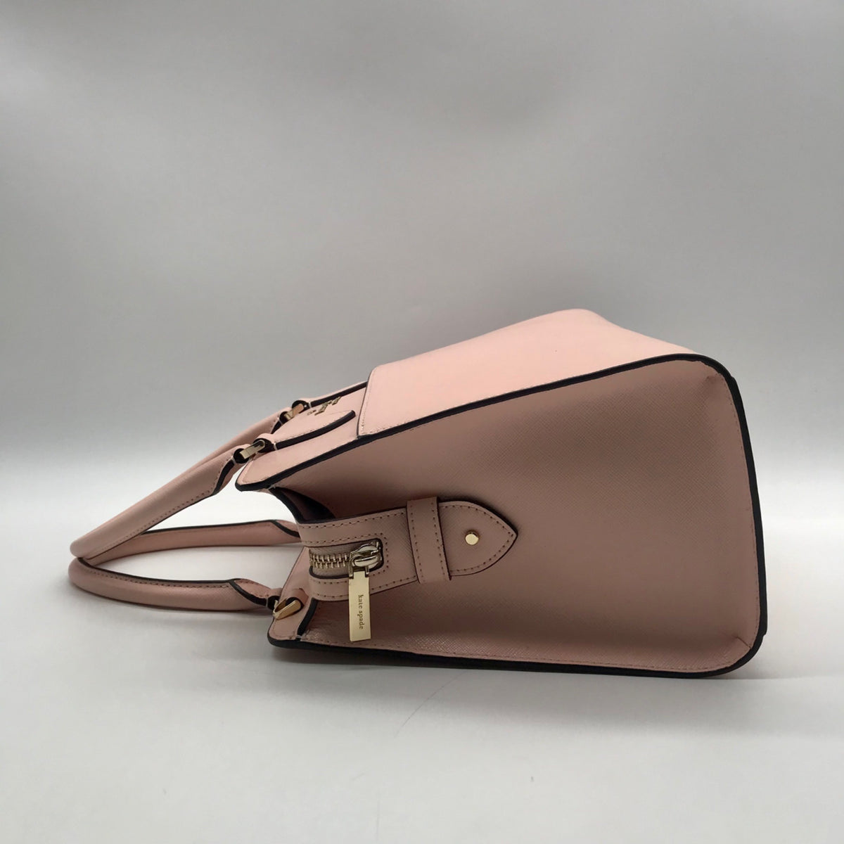 Kate Spade Blush Pink Saffiano Leather Convertible Satchel
