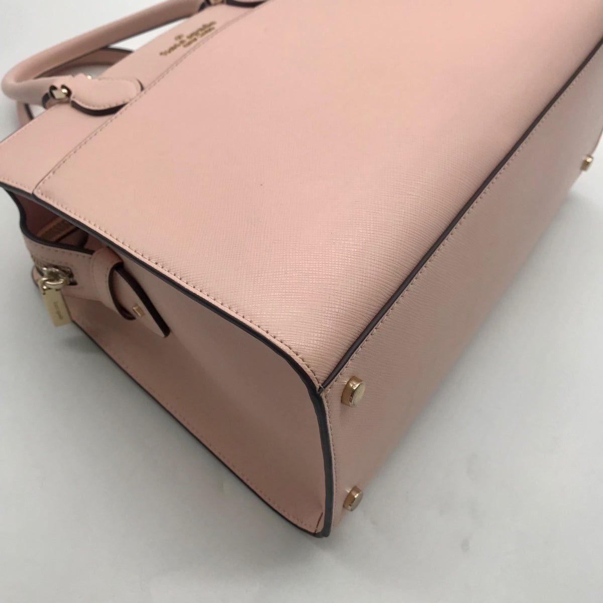 Kate Spade Blush Pink Saffiano Leather Convertible Satchel