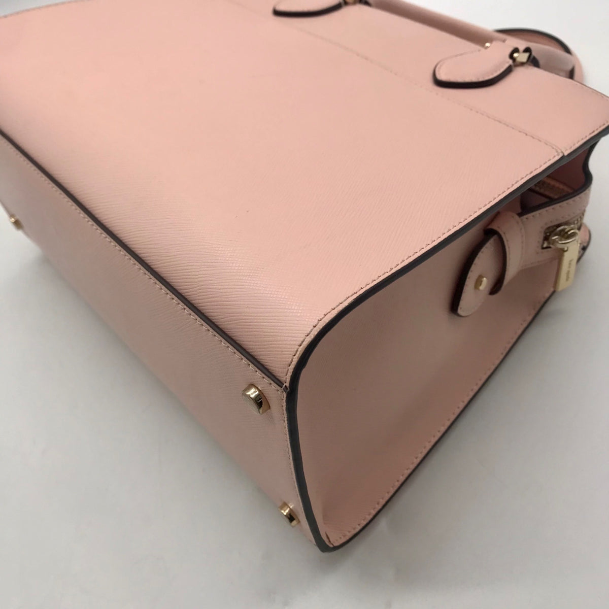 Kate Spade Blush Pink Saffiano Leather Convertible Satchel