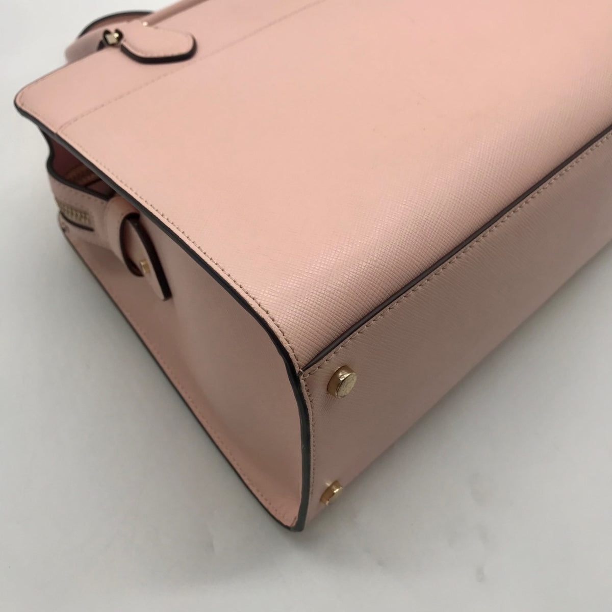 Kate Spade Blush Pink Saffiano Leather Convertible Satchel