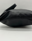 Steve Madden Black Faux Leather Bbronwyn Large Hobo Bag
