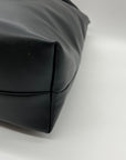 Steve Madden Black Faux Leather Bbronwyn Large Hobo Bag