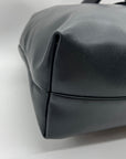 Steve Madden Black Faux Leather Bbronwyn Large Hobo Bag