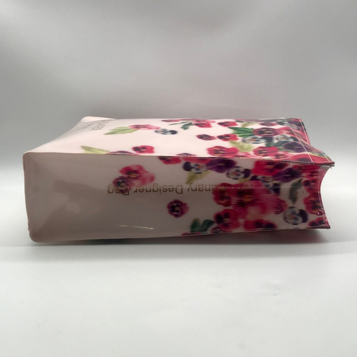 Ted Baker Pink Floral PVC Large Pansy Icon Tote Bag