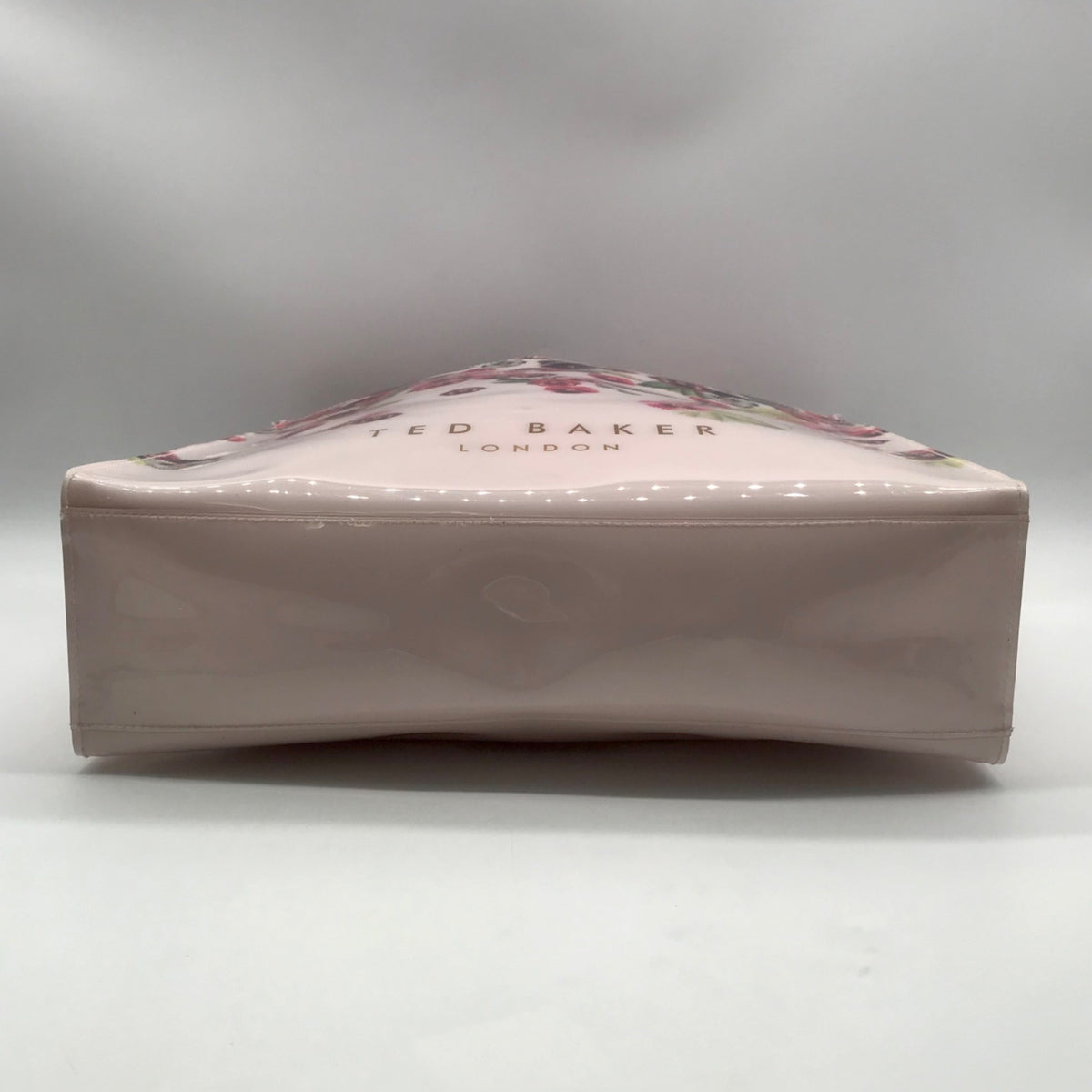 Ted Baker Pink Floral PVC Large Pansy Icon Tote Bag