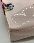 Ted Baker Pink Floral PVC Large Pansy Icon Tote Bag