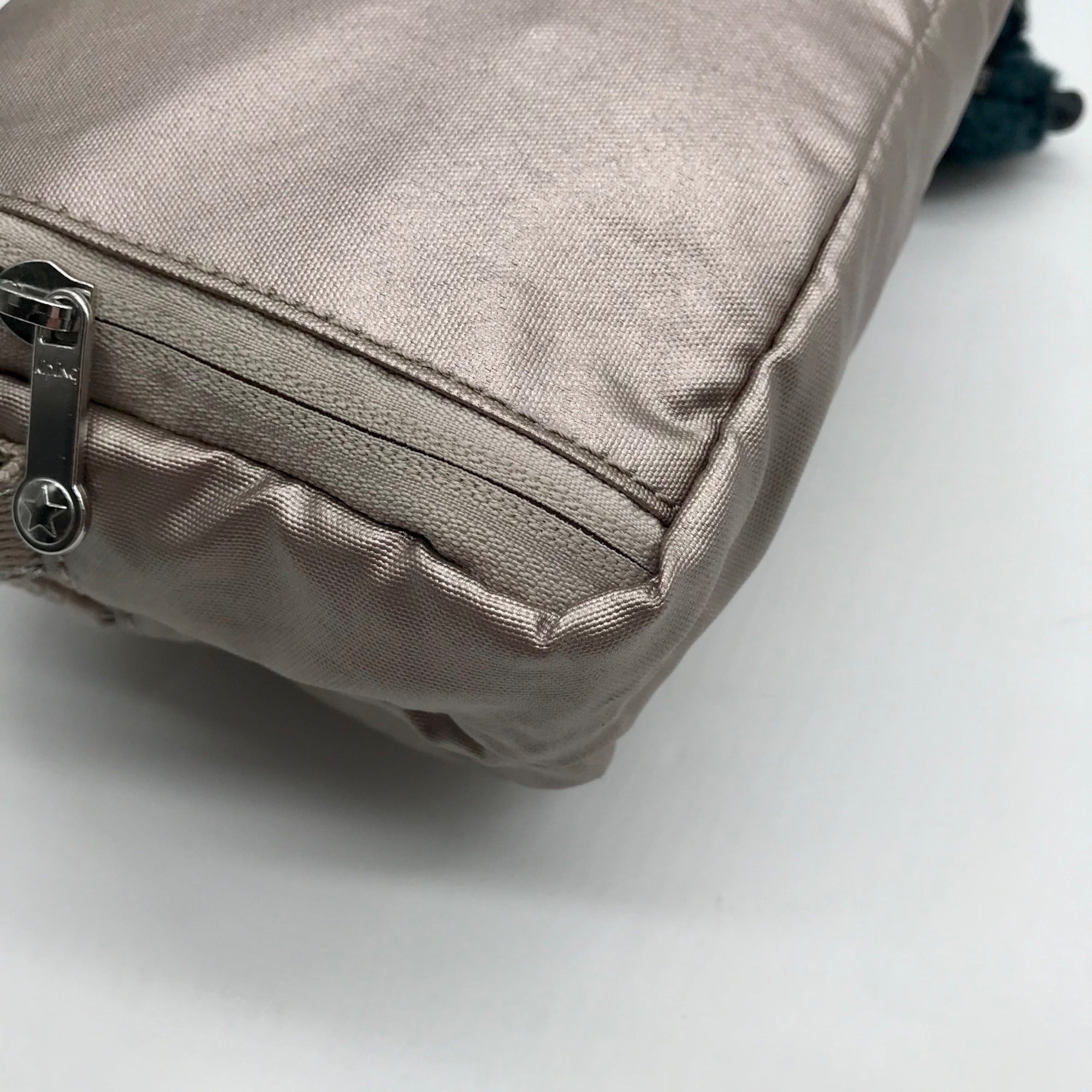 Kipling Metallic Glow Nylon Abanu Convertible Shoulder Bag