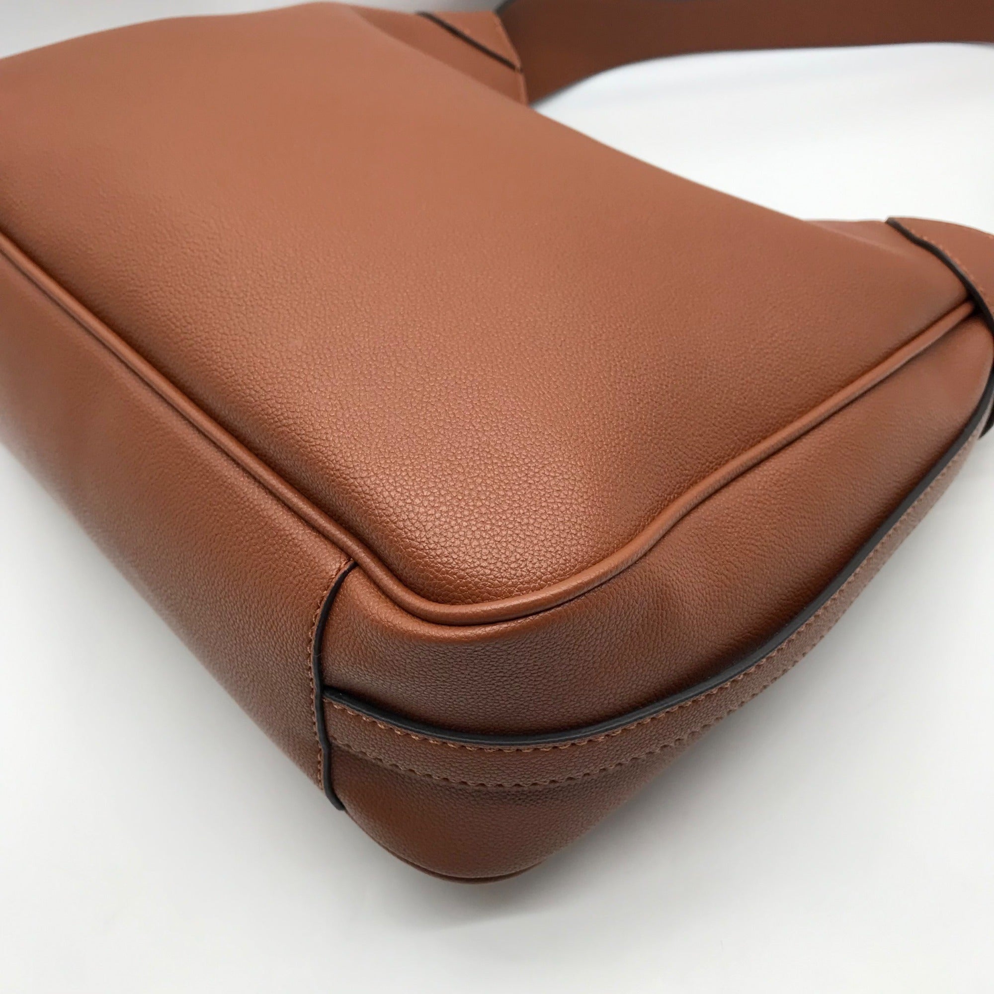 Guess Jeans Brown Fedora Shoulder Bag