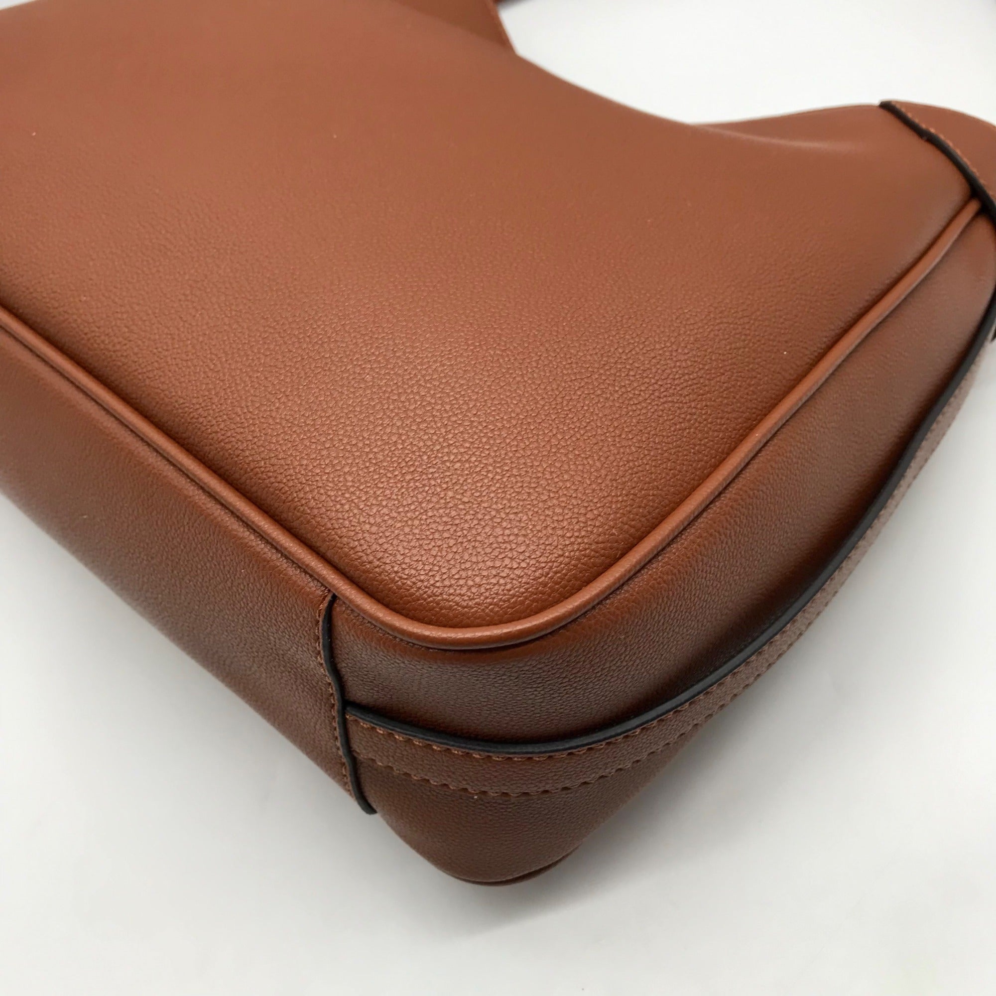Guess Jeans Brown Fedora Shoulder Bag