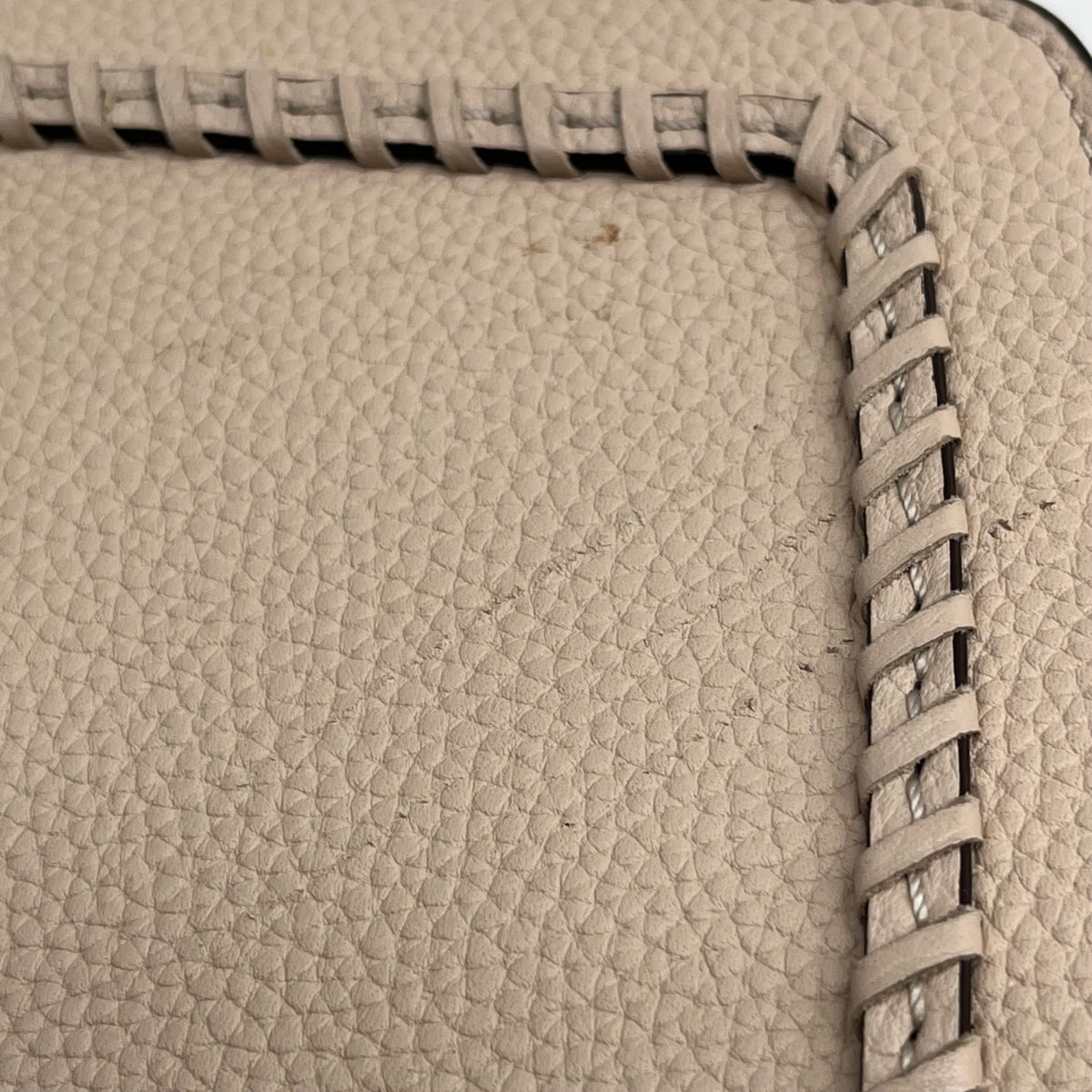 Kate Spade Beige Leather Celinda Satchel Bag
