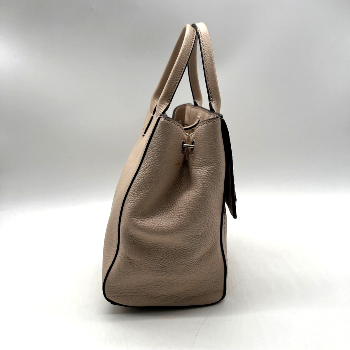Kate Spade Beige Leather Celinda Satchel Bag