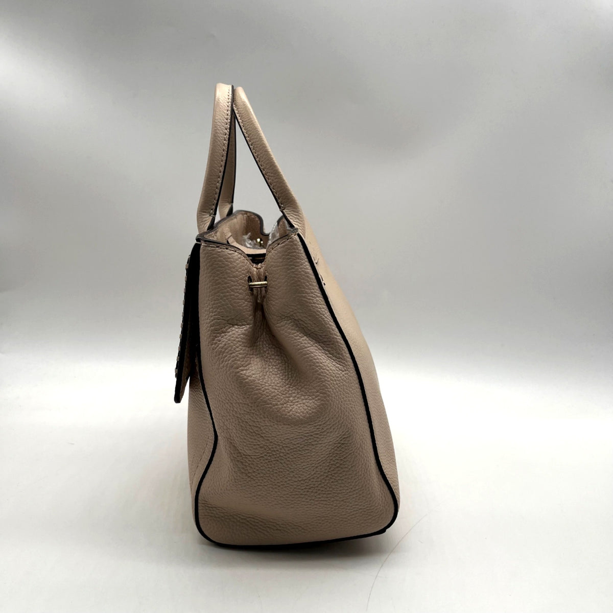 Kate Spade Beige Leather Celinda Satchel Bag