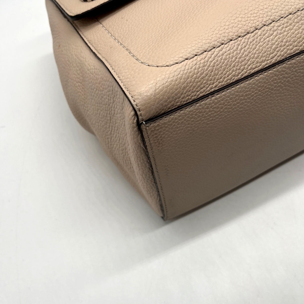 Kate Spade Beige Leather Celinda Satchel Bag