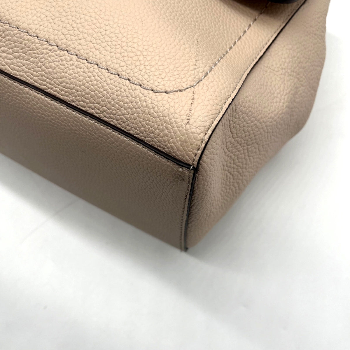 Kate Spade Beige Leather Celinda Satchel Bag