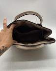 Kate Spade Beige Leather Celinda Satchel Bag