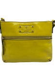 Kate Spade Yellow Leather Tenley Flicker Crossbody