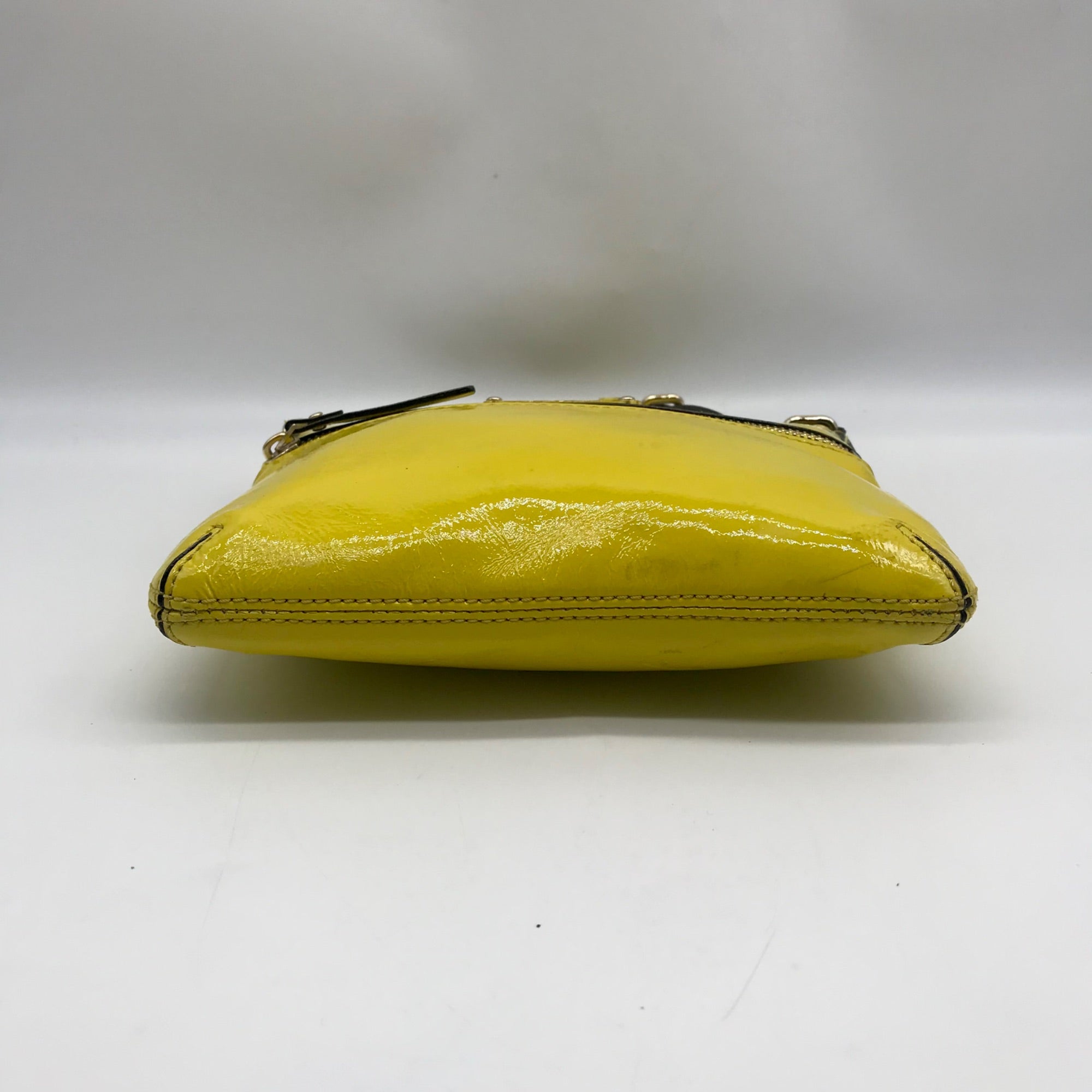 Kate Spade Yellow Leather Tenley Flicker Crossbody