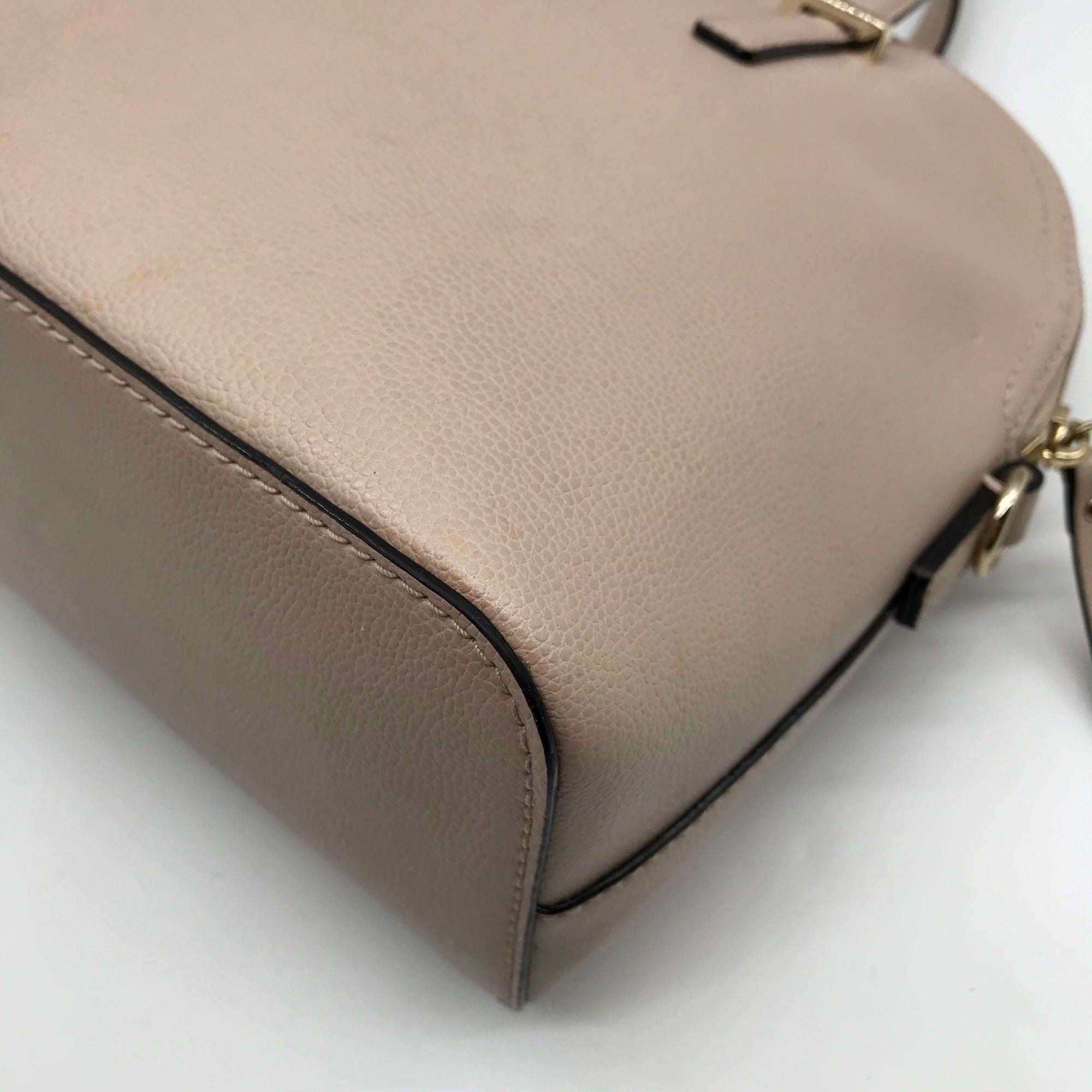 Kate Spade Blush Leather Dome Crossbody Bag