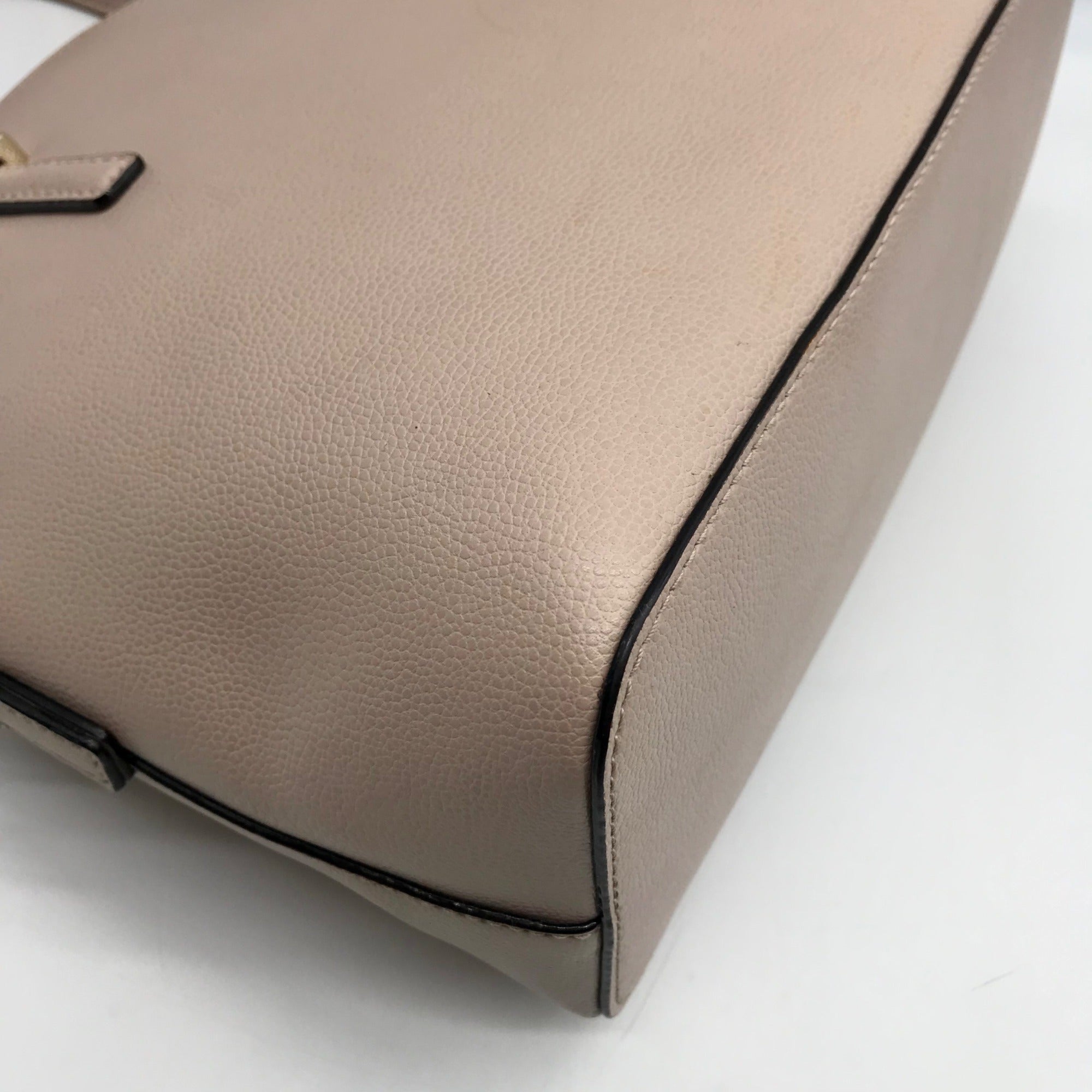 Kate Spade Blush Leather Dome Crossbody Bag