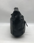 Giani Bernini Black Faux Leather Hobo Bag