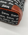 Dooney & Bourke Black And White Miami Dolphins Crossbody Set