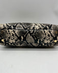 I.N.C. International Concepts Grey/Black Snakeskin Salee Medium Shoulder Bag