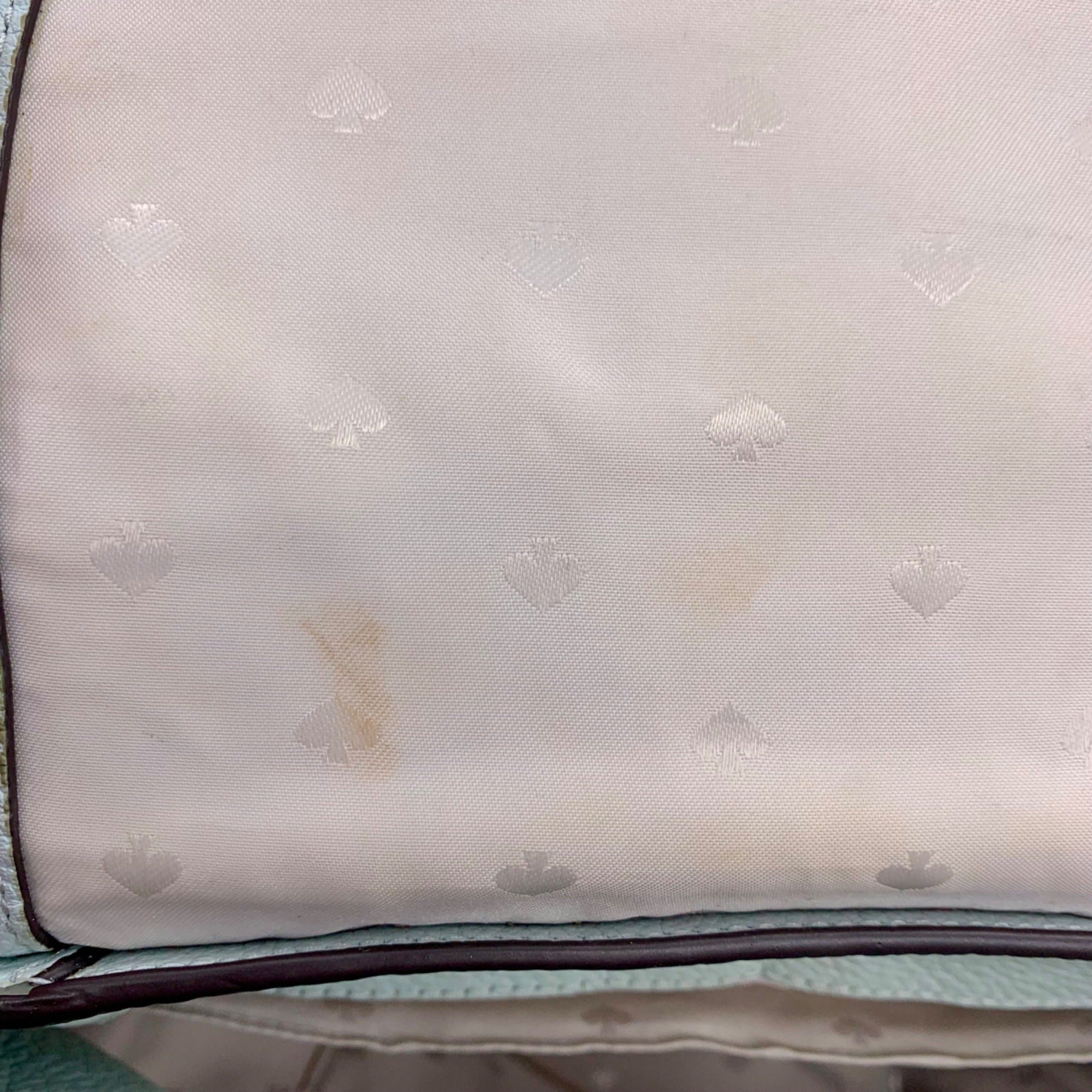 Kate Spade Blue Pebbled Leather Leila Large Flap Backpack