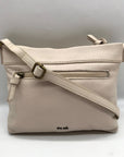 The Sak Off-White Pebbled Leather Sanibel Crossbody Bag