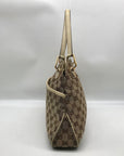 Gucci Brown and Beige Monogram GG Canvas Eclipse Shoulder Bag