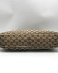 Gucci Brown and Beige Monogram GG Canvas Eclipse Shoulder Bag