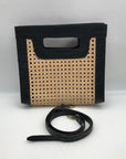 Street Level Black Suna Dorset Convertible Clutch Bag