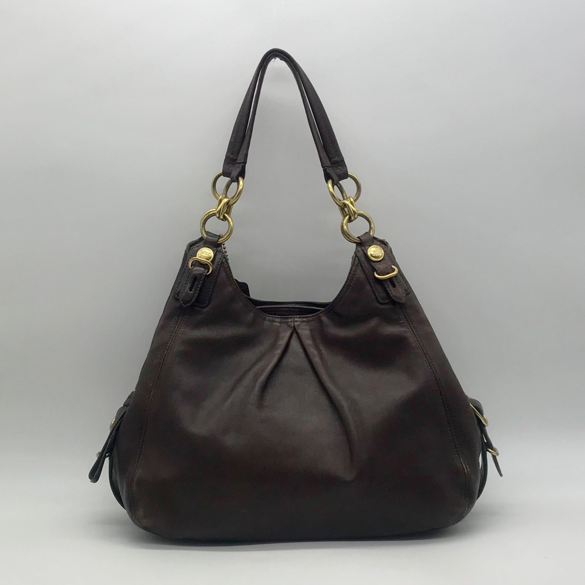Coach Brown Madison Maggie Shoulder Bag 15742