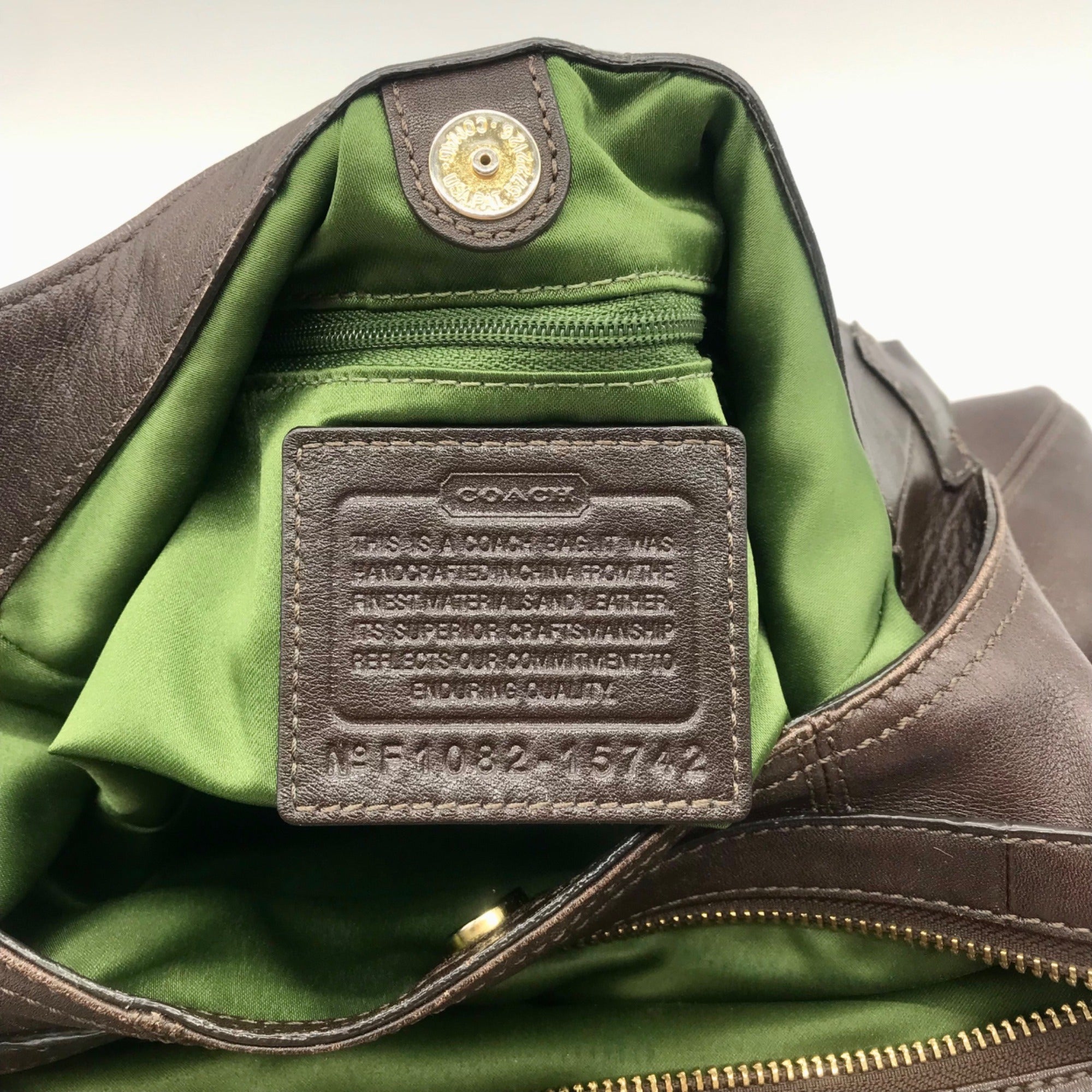 Coach Brown Madison Maggie Shoulder Bag 15742