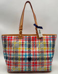 Dooney & Bourke Chatham Plaid Tote Bag