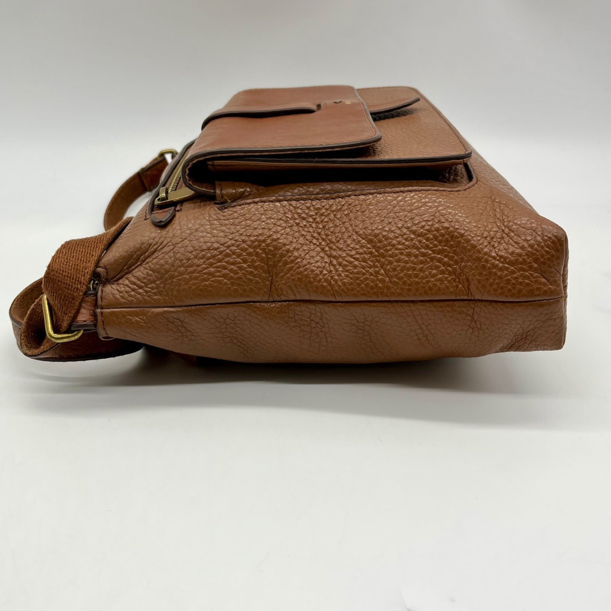 Fossil Kinley Brown Crossbody Bag
