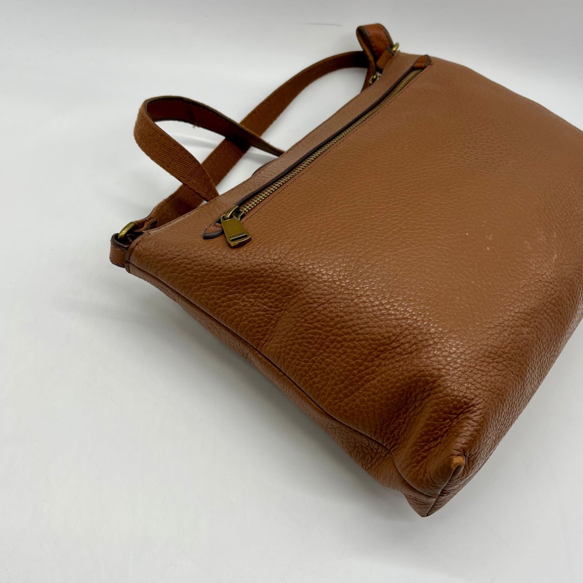 Fossil Kinley Brown Crossbody Bag